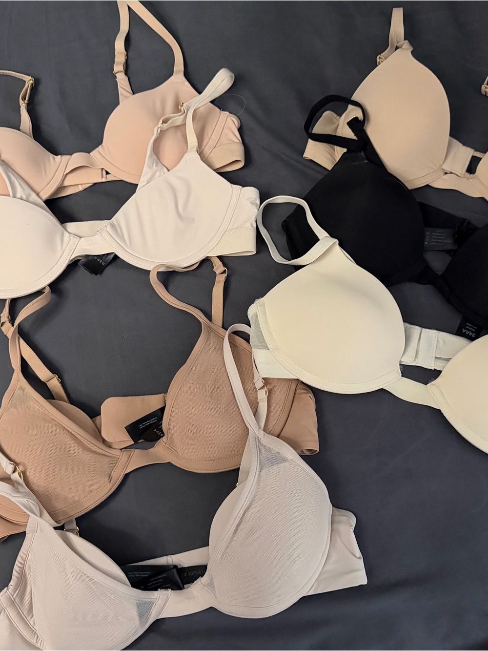 Everyday Comfort T-Shirt Bra - Nude, Black, Ivory